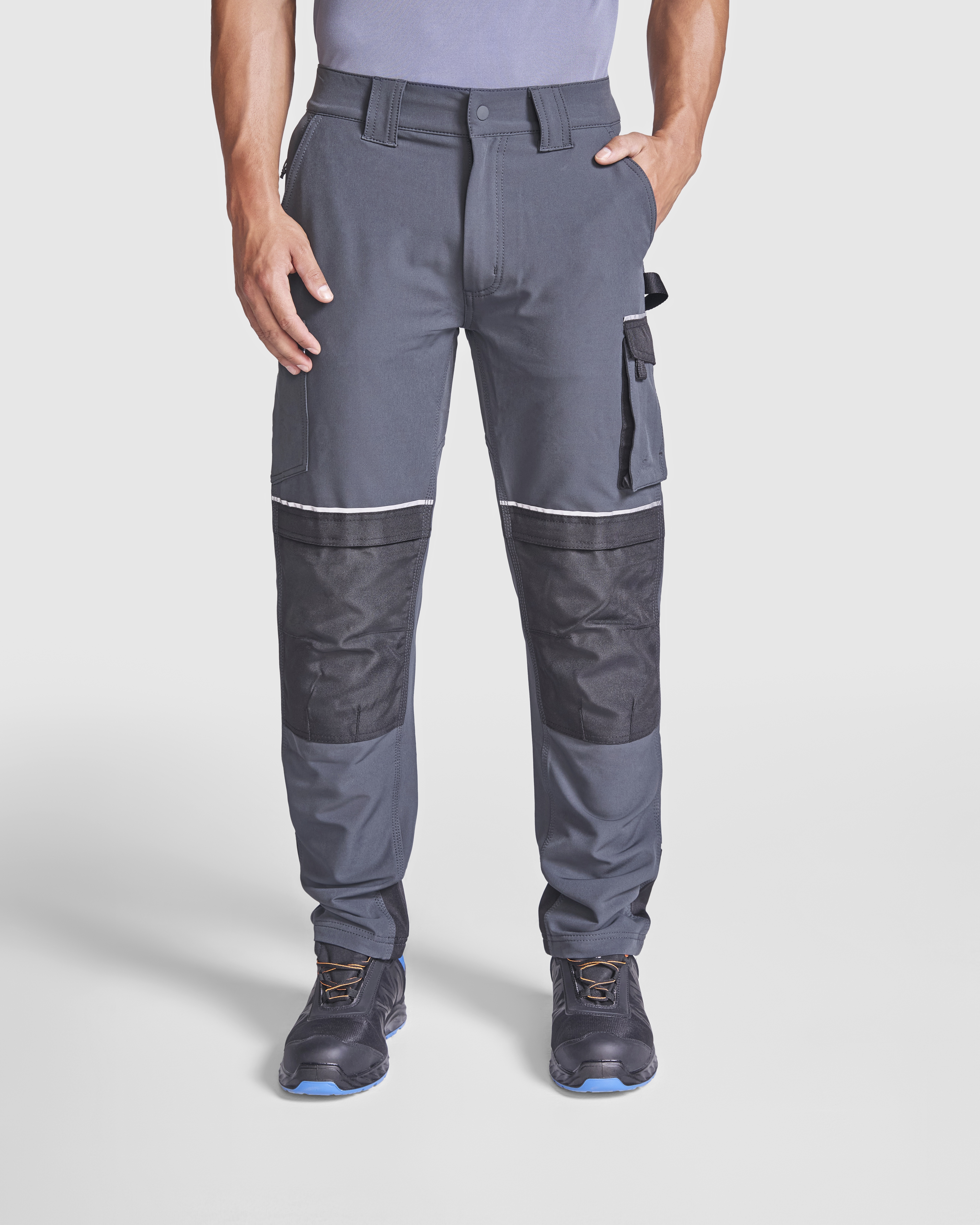 Pantalons personnalisable ROLY Multi-pocket Stretch Work Trousers Wall