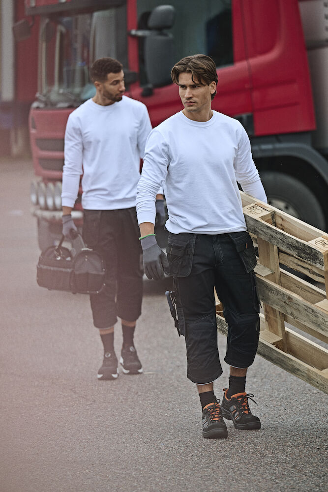 Bermudas & Shorts personnalisable JOBMAN 2734 Pantacourt Coton