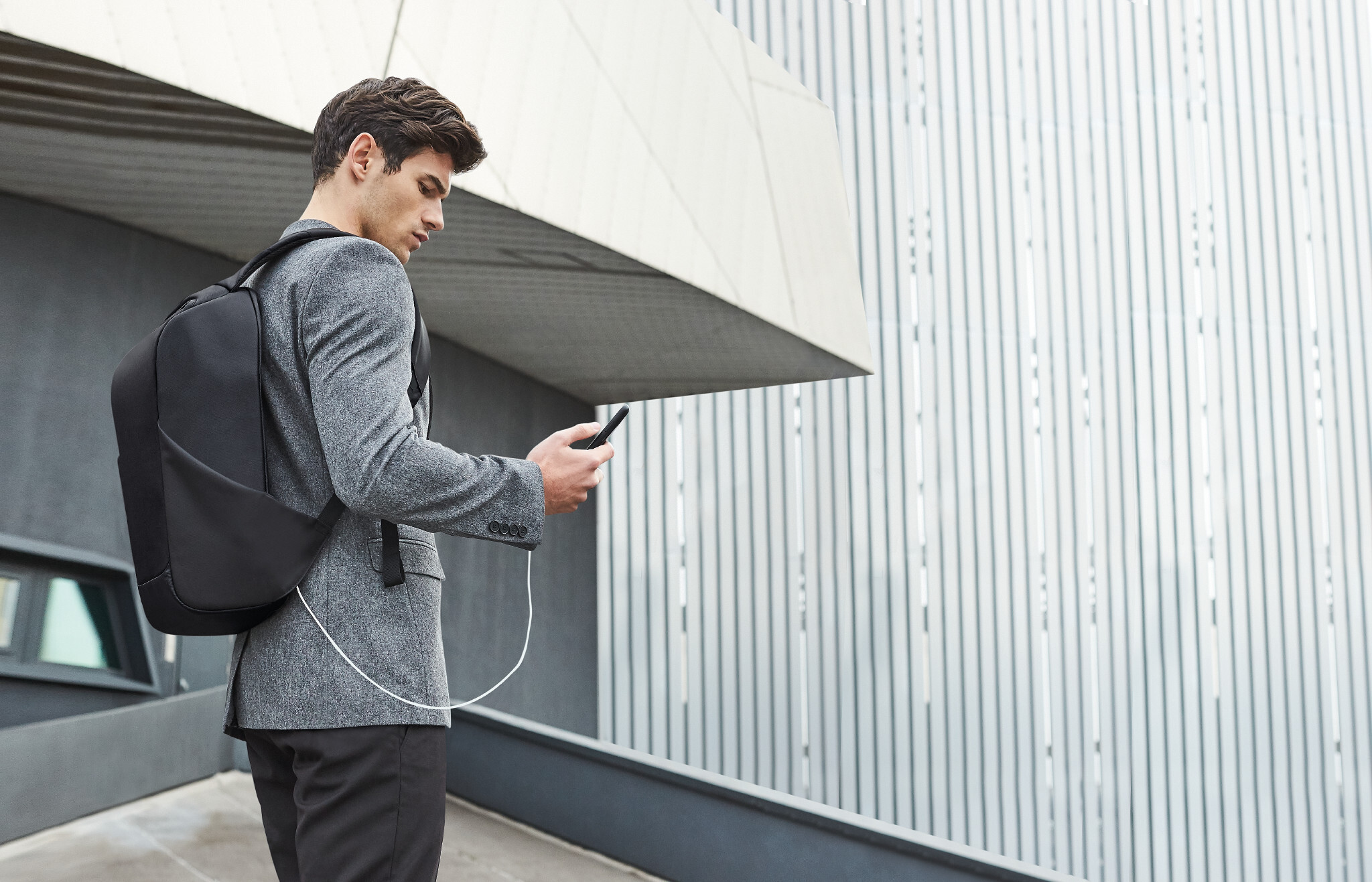 QUADRA PROJECT CHARGE SECURITY BACKPACK Taschen personalisierbar