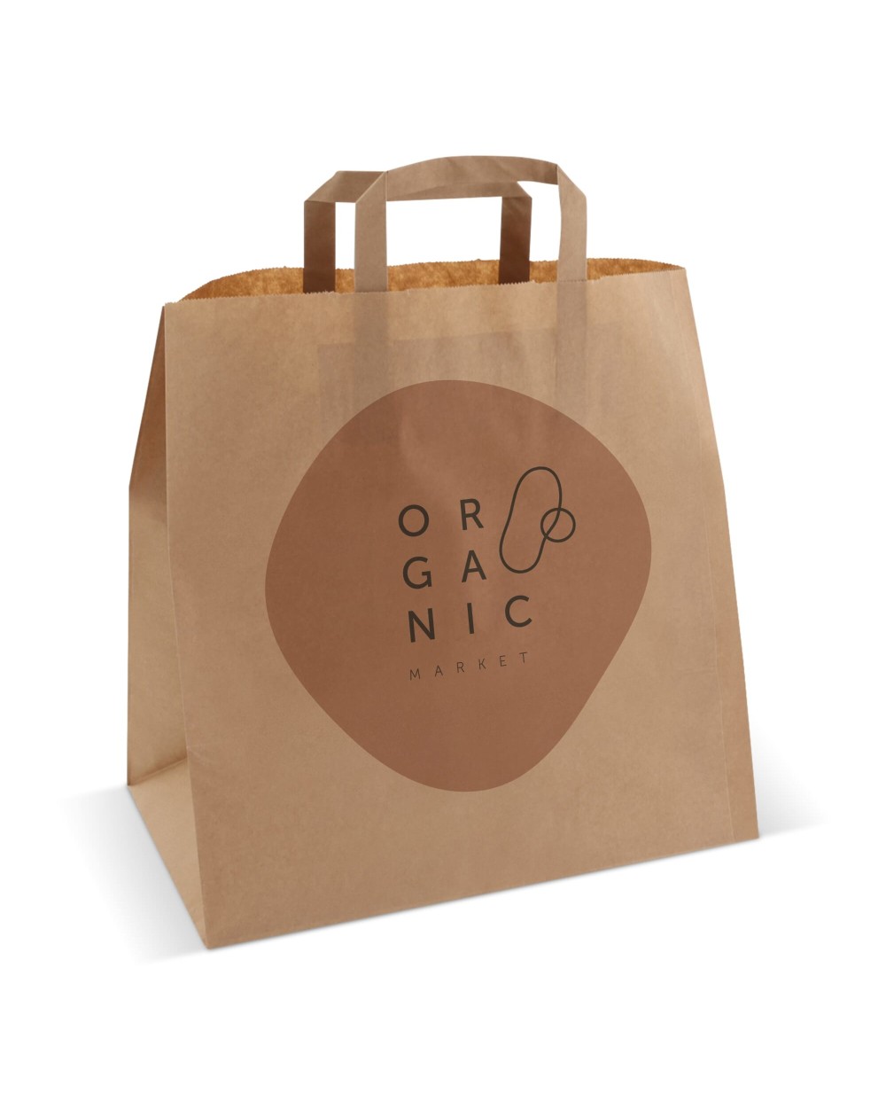 Tote bags personnalisable 4DO Sac en papier 70g/m² 32x21x33cm
