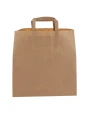Tote bags 4DO Papieren draagtas 70g/m² 32x21x33cm voor bedrukking &amp; borduring