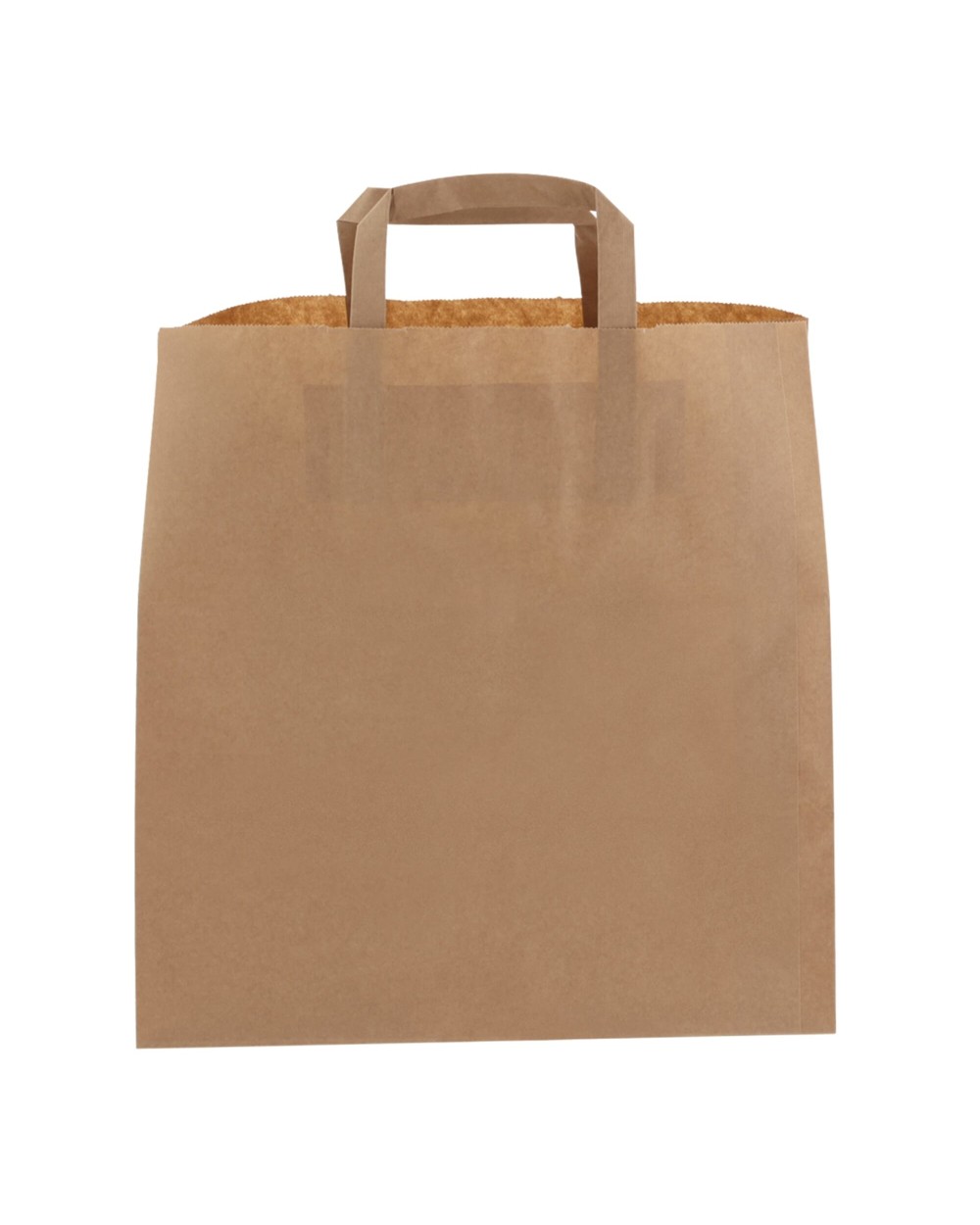 Tote bags 4DO Papieren draagtas 70g/m² 32x21x33cm voor bedrukking &amp; borduring