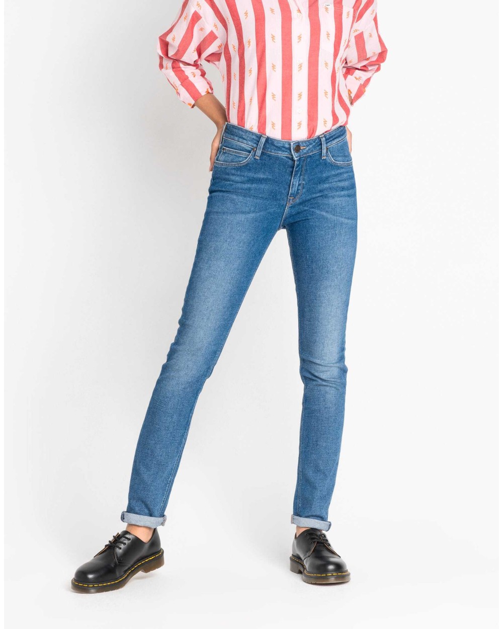 Pantalons personnalisable LEE Jeans femme Elly Slim