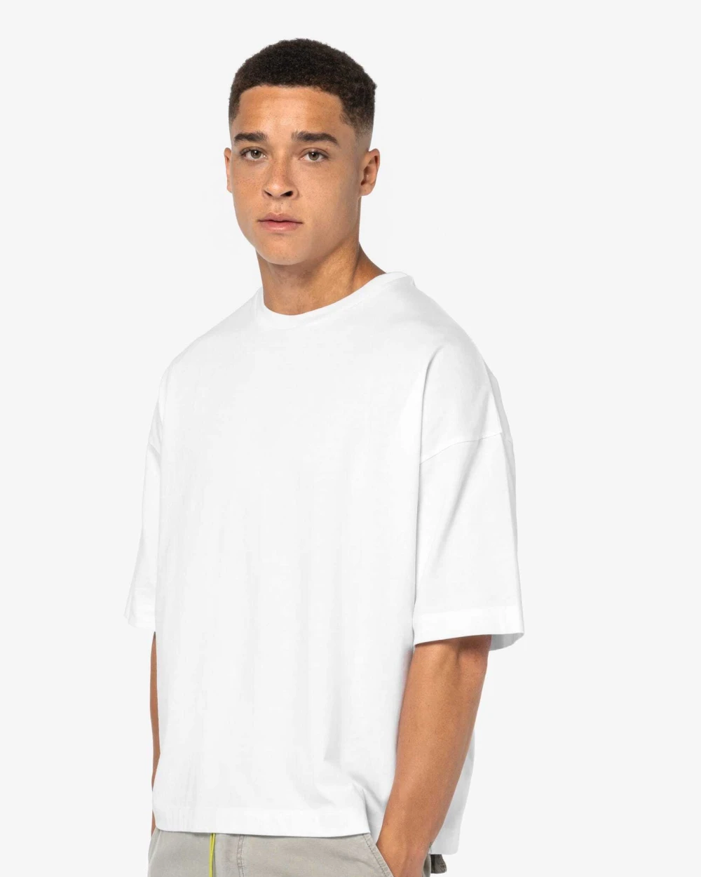 T-shirts NATIVE SPIRIT Duurzaam boxy heren-T-shirt met afhangende shoulders voor bedrukking &amp; borduring