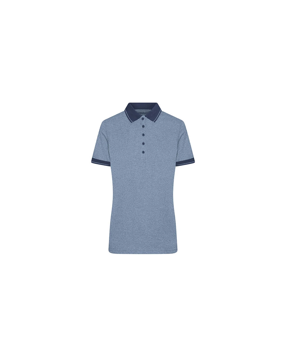 Polos personnalisable JAMES & NICHOLSON Ladies` Heather Polo