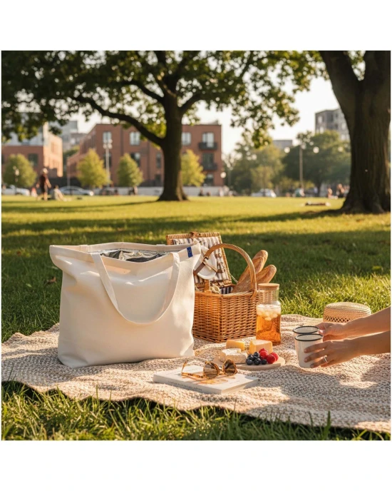Sacs & Bagagerie personnalisable Citizen Green Citizen Green Eurocool insulated cotton bag