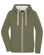 Sweat-shirts personnalisable JAMES & NICHOLSON Ladies´ Doubleface Jacket