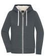 JAMES & NICHOLSON Ladies´ Doubleface Jacket Sweatshirts personalisierbar