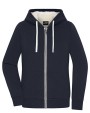 JAMES & NICHOLSON Ladies´ Doubleface Jacket Sweatshirts personalisierbar