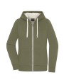 Sweat-shirts personnalisable JAMES & NICHOLSON Ladies´ Doubleface Jacket