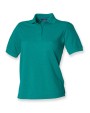 Polo's HENBURY Ladies` 65/35 Classic Piqué Polo Shirt voor bedrukking &amp; borduring
