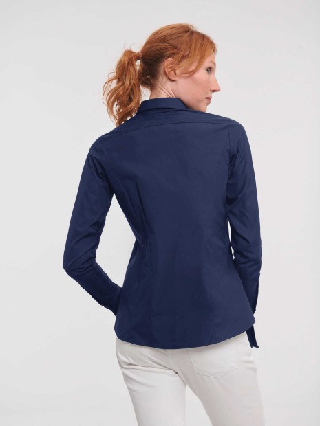 Chemises à personnaliser RUSSELL Chemise femme manches longues Ultimate stretch 