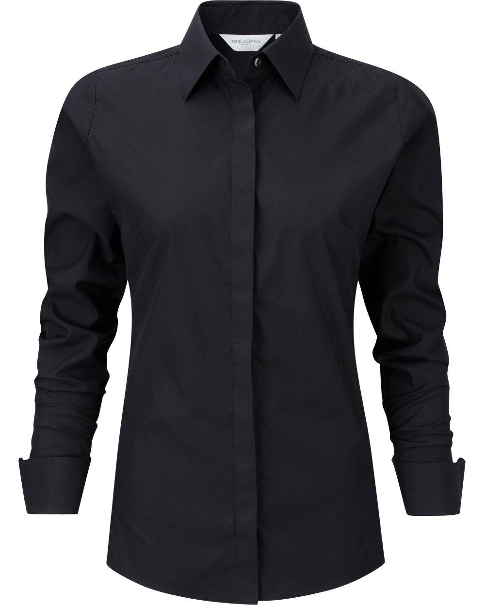 Hemden RUSSELL Ladies' Long Sleeve Ultimate Stretch voor bedrukking &amp; borduring