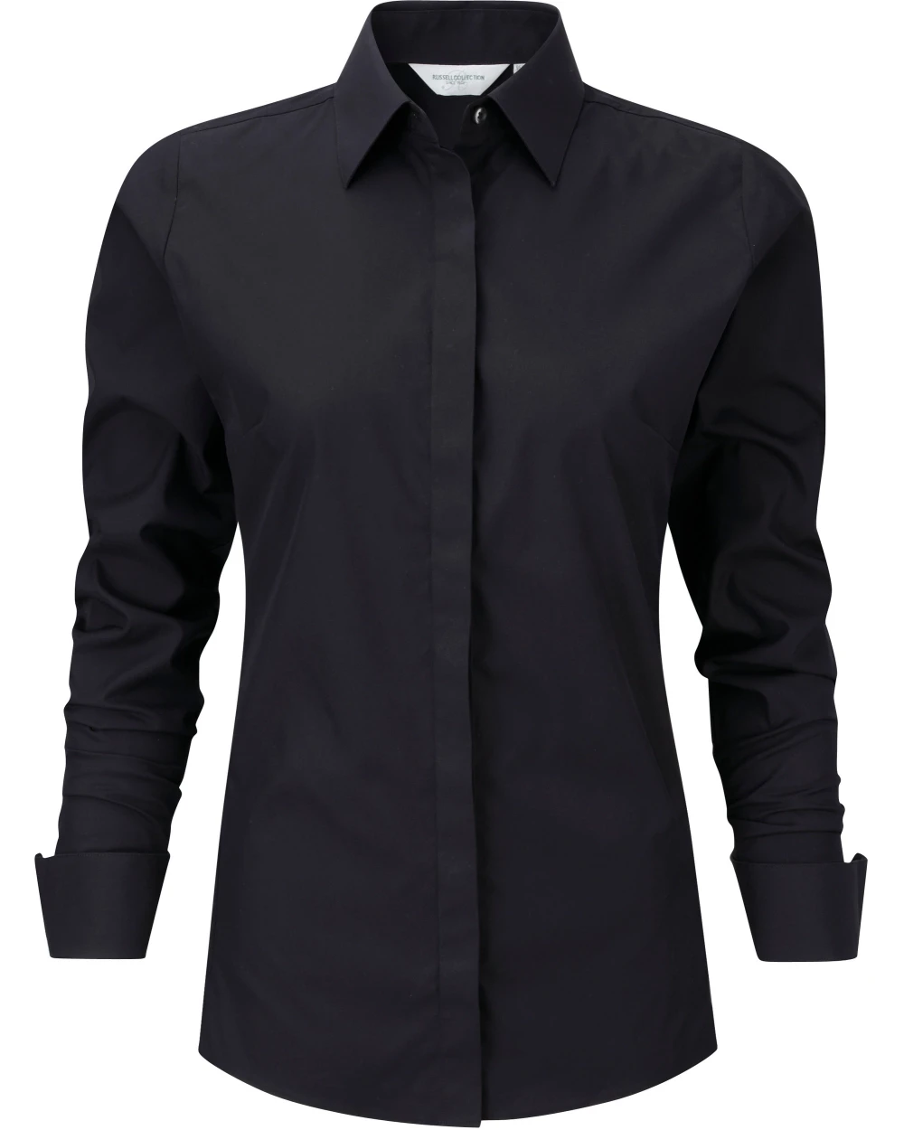 Hemden RUSSELL Ladies' Long Sleeve Ultimate Stretch voor bedrukking &amp; borduring