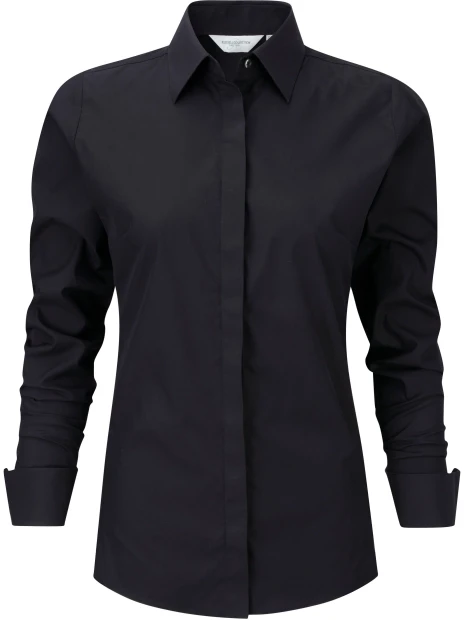 RUSSELL Chemise femme manches longues Ultimate stretch /api/colors/b9fdad4a-5e94-45cb-8c03-c08b349b28c3 personnalisable