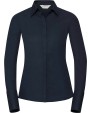 RUSSELL Ladies' Long Sleeve Ultimate Stretch Hemden personalisierbar
