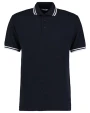 Polo's KUSTOM KIT Classic Fit Tipped Collar Polo voor bedrukking &amp; borduring