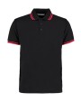 Polo's KUSTOM KIT Classic Fit Tipped Collar Polo voor bedrukking &amp; borduring