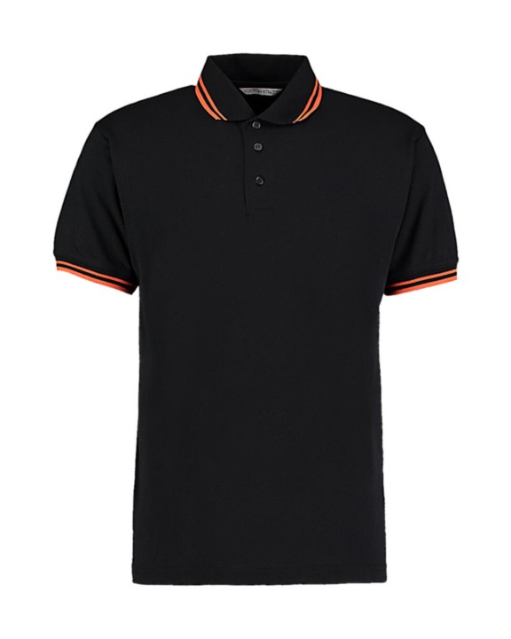 Polos personnalisable KUSTOM KIT Classic Fit Tipped Collar Polo