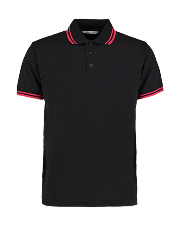 Polos personnalisable KUSTOM KIT Classic Fit Tipped Collar Polo