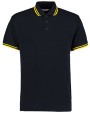 Polo's KUSTOM KIT Classic Fit Tipped Collar Polo voor bedrukking &amp; borduring