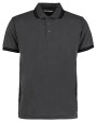 KUSTOM KIT Classic Fit Tipped Collar Polo Poloshirts personalisierbar