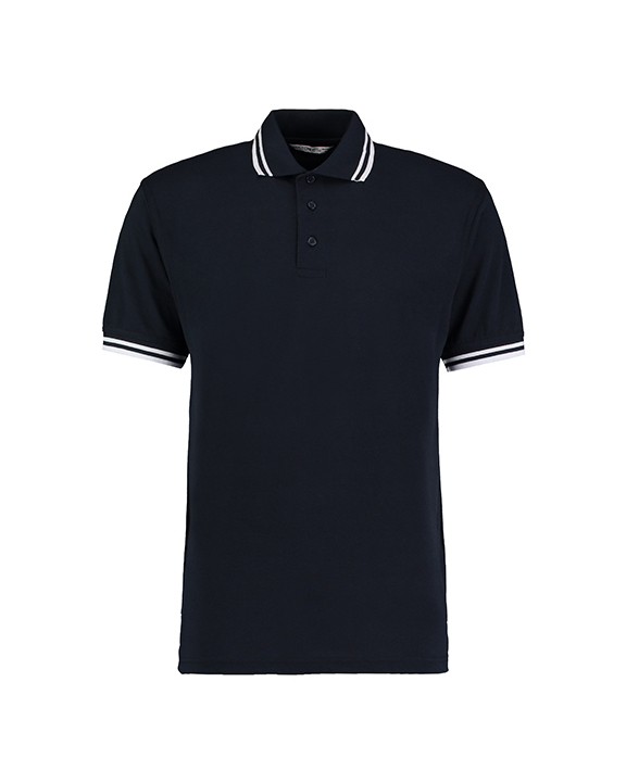 Polos personnalisable KUSTOM KIT Classic Fit Tipped Collar Polo
