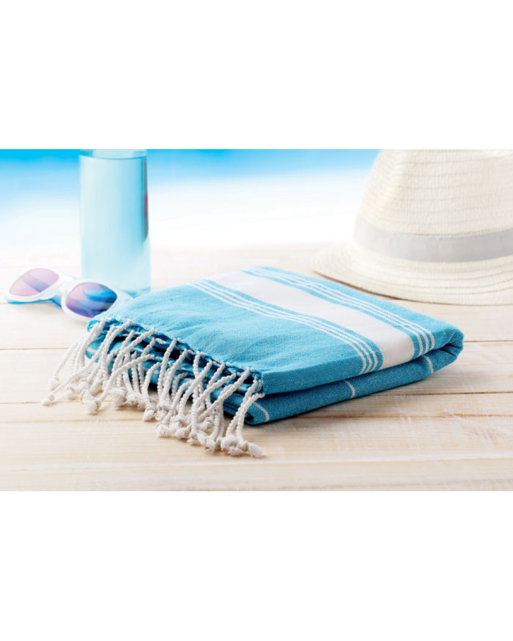 Produits éponges personnalisable 4DO Serviette de plage coton