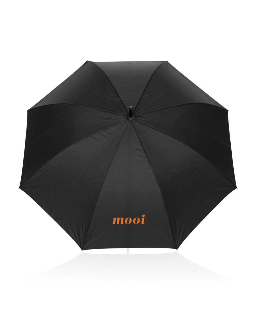 Paraplu's SWISS PEAK Swiss Peak Vero Aware™ RPET 25” umbrella met luxe handvat voor bedrukking &amp; borduring