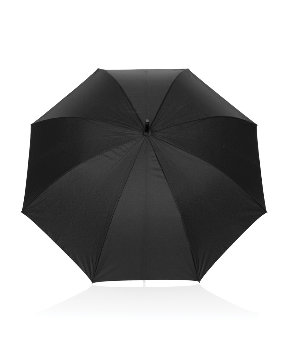 Paraplu's SWISS PEAK Swiss Peak Vero Aware™ RPET 25” umbrella met luxe handvat voor bedrukking &amp; borduring