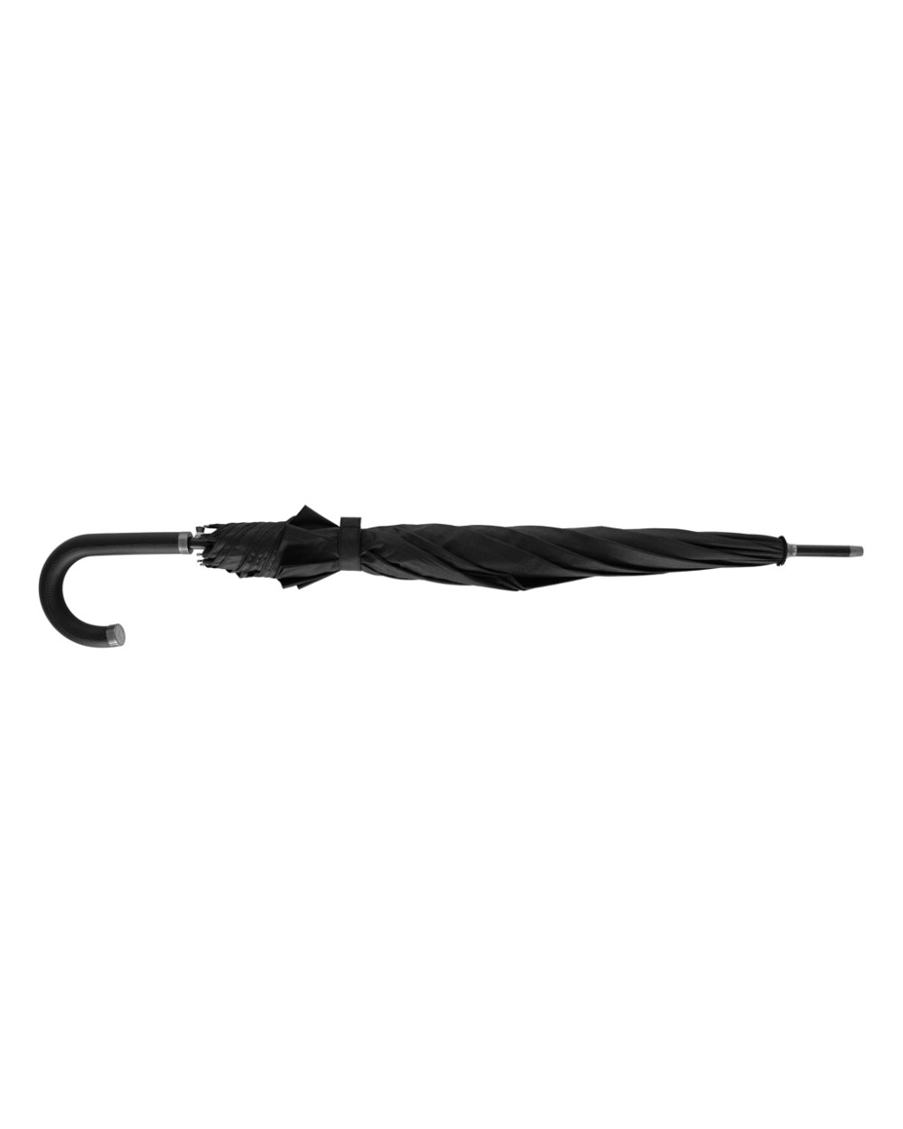 Paraplu's SWISS PEAK Swiss Peak Vero Aware™ RPET 25” umbrella met luxe handvat voor bedrukking &amp; borduring