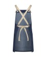 KARLOWSKY Bip Apron Denim Urban-Style Schürzen personalisierbar