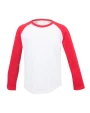 T-shirts SKINNIFIT KIDS' LONG SLEEVED BASEBALL T voor bedrukking &amp; borduring