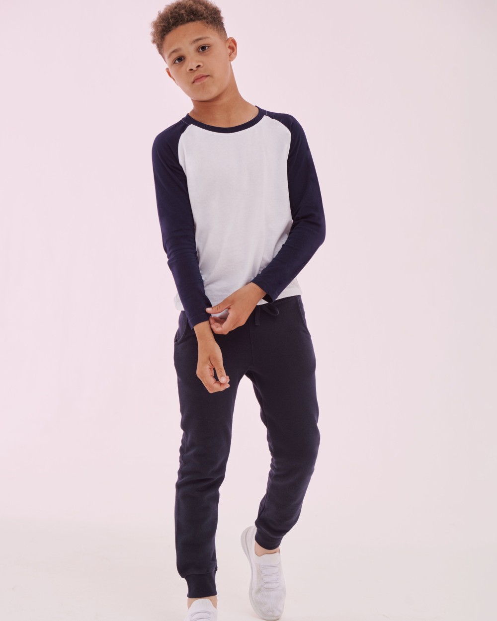 T-shirts SKINNIFIT KIDS' LONG SLEEVED BASEBALL T voor bedrukking &amp; borduring