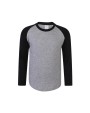 SKINNIFIT KIDS' LONG SLEEVED BASEBALL T T-Shirts personalisierbar