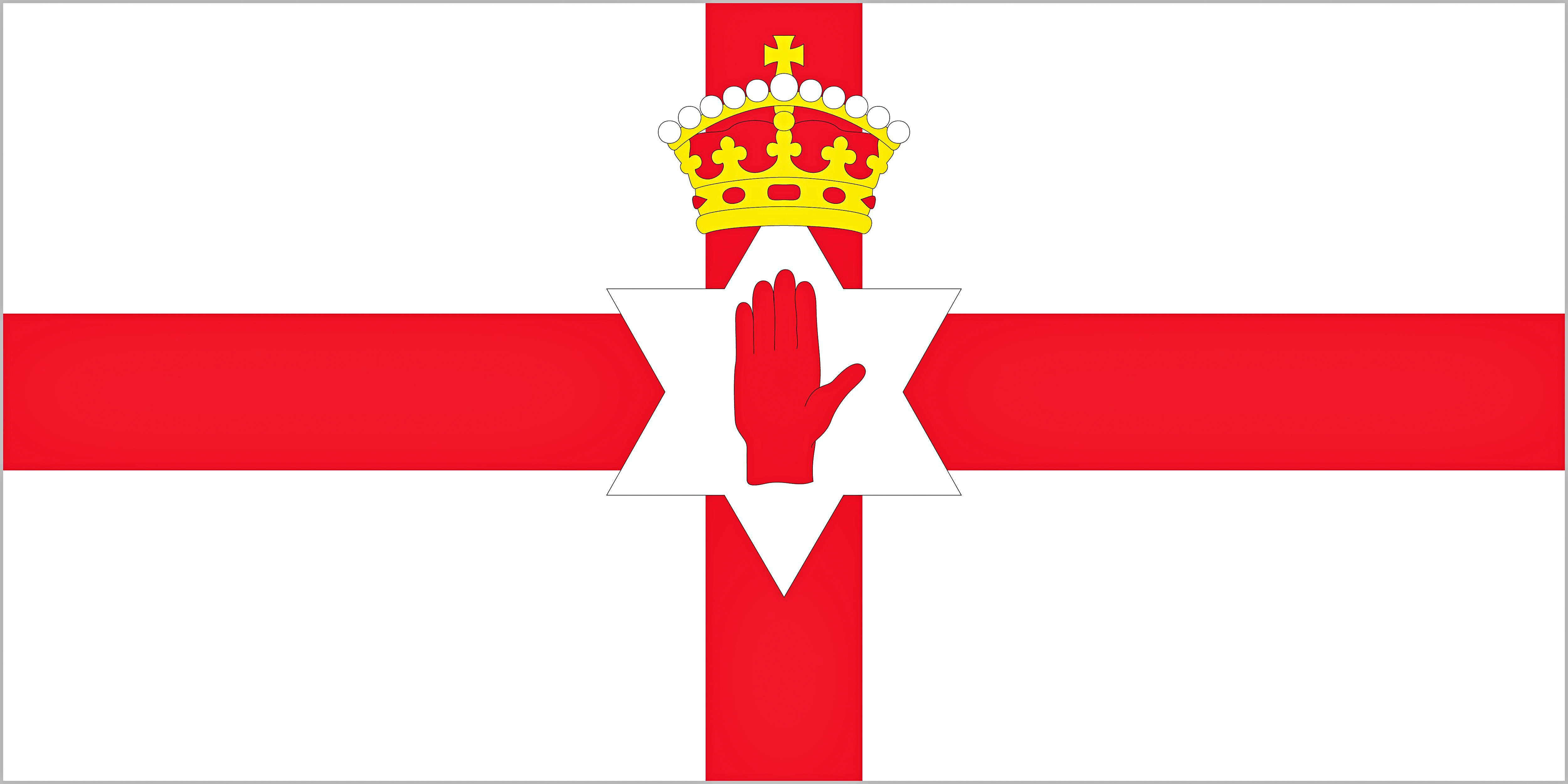 Benodigdheden PRINTWEAR Flag Northern Ireland voor bedrukking &amp; borduring