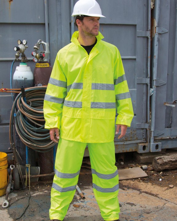 Vestes personnalisable RESULT Hi-Vis Waterproof Suit