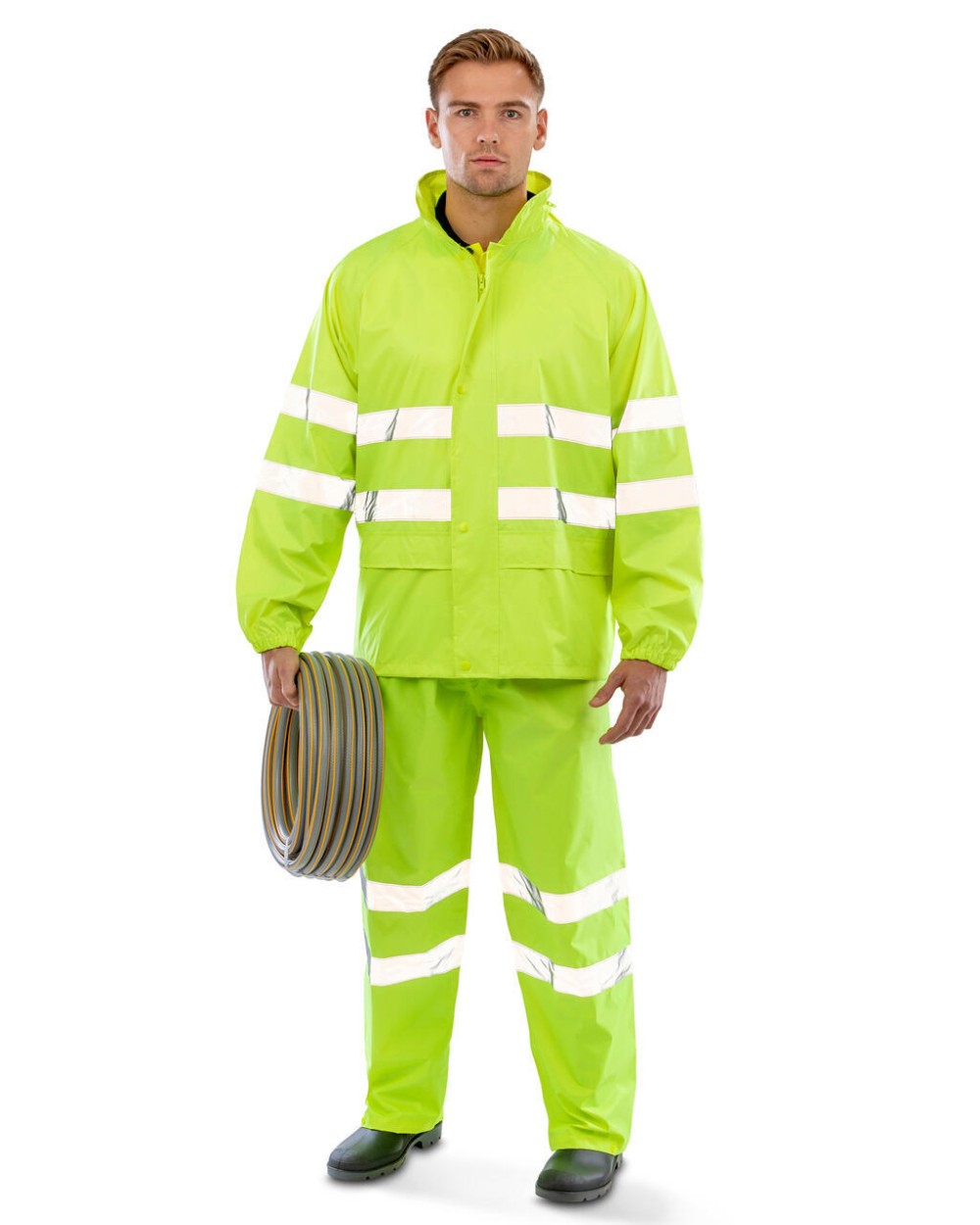 Vestes personnalisable RESULT Hi-Vis Waterproof Suit