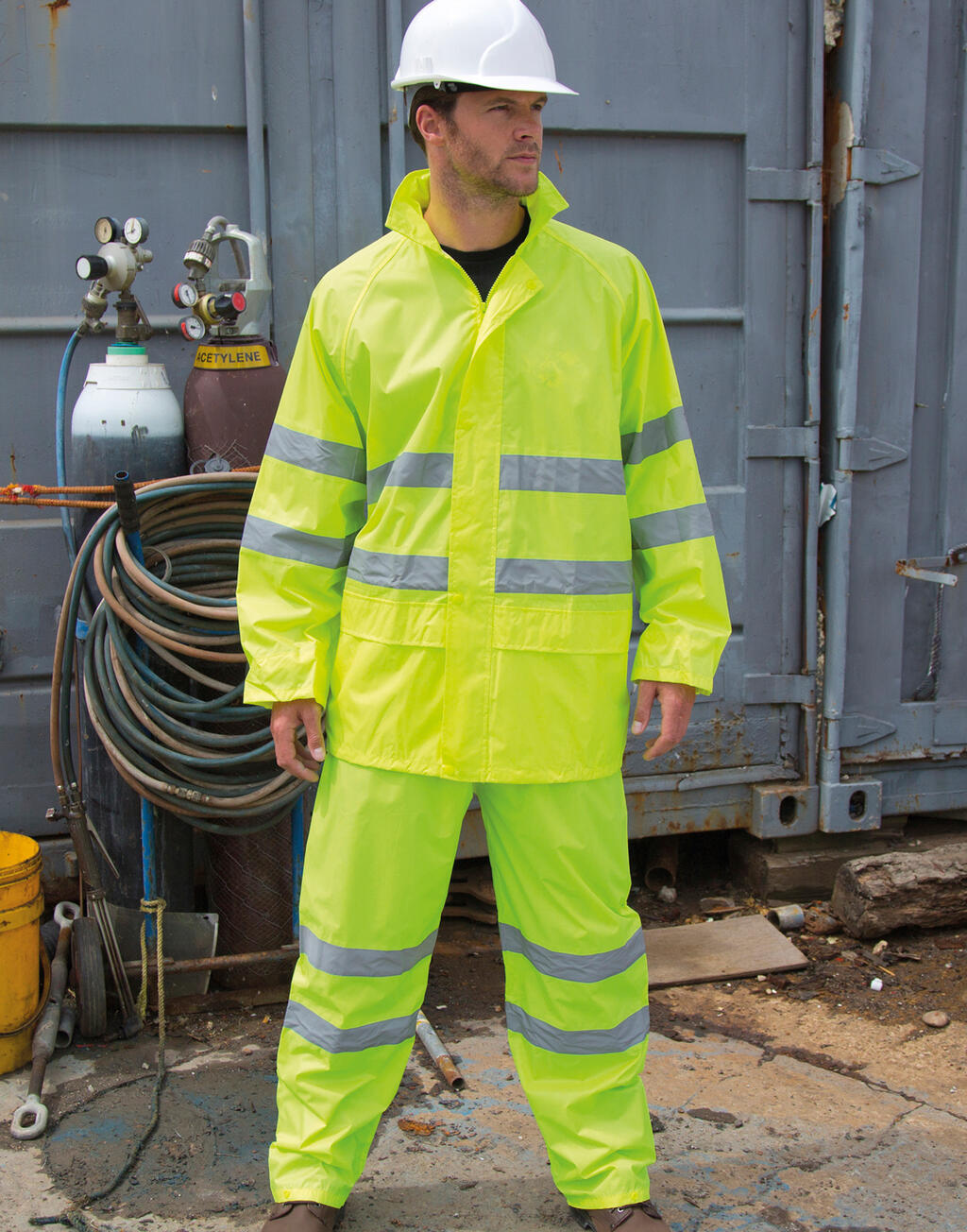 Vestes personnalisable RESULT Hi-Vis Waterproof Suit