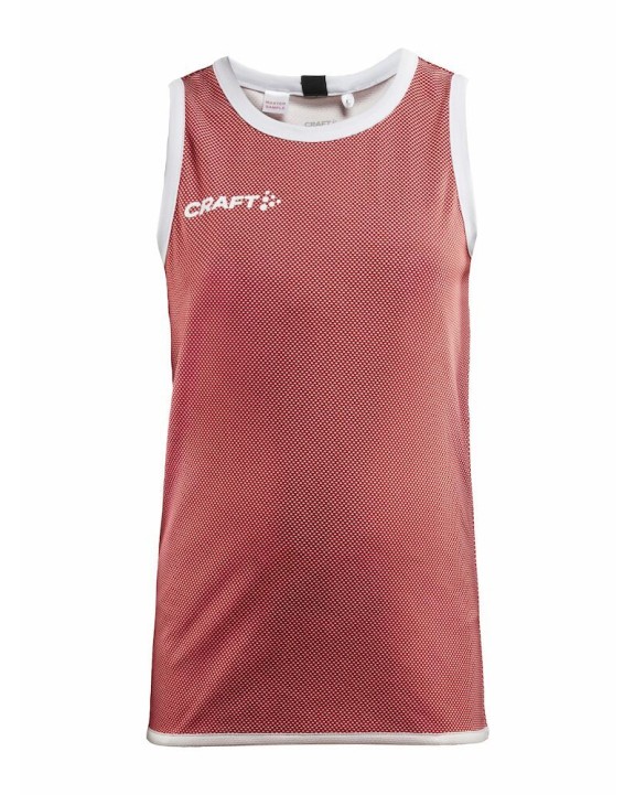 CRAFT Progress Reversible Basket Singlet Jr T-Shirts personalisierbar
