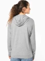 Sweat-shirts à personnaliser KARIBAN Veste coton légère à capuche 