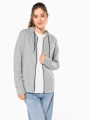 Sweat-shirts à personnaliser KARIBAN Veste coton légère à capuche 