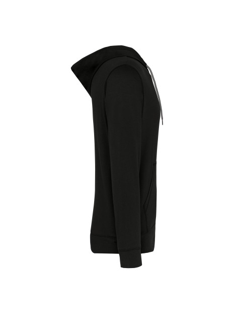 KARIBAN Veste coton légère à capuche /api/colors/b9fdad4a-5e94-45cb-8c03-c08b349b28c3 personnalisable