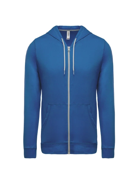 KARIBAN Veste coton légère à capuche /api/colors/68572561-1214-42b1-b94c-44fb780d37b4 personnalisable