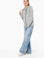 Sweat-shirts à personnaliser KARIBAN Veste coton légère à capuche 