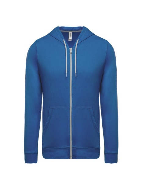 KARIBAN Veste coton légère à capuche /api/colors/68572561-1214-42b1-b94c-44fb780d37b4 personnalisable