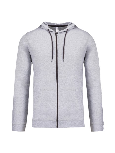 KARIBAN Veste coton légère à capuche /api/colors/a37ac46b-201c-43db-9085-8f3a99c04b1c personnalisable