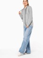 Sweat-shirts à personnaliser KARIBAN Veste coton légère à capuche 