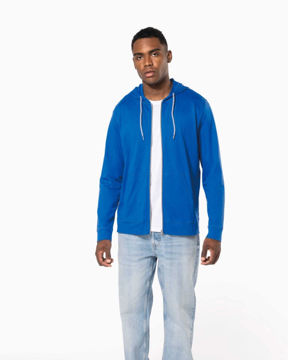 Sweat-shirts personnalisable KARIBAN Veste coton légère à capuche