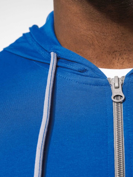 Sweat-shirts à personnaliser KARIBAN Veste coton légère à capuche 